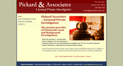 Desktop Screenshot of pickardassociates.com